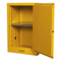 Flammables Storage Cabinet 585 x 455 x 890mm Sealey Part No. FSC07