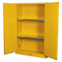 Flammables Storage Cabinet 1095 x 460 x 1655mm Sealey Part No. FSC10