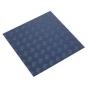 Vinyl Floor Tile with Peel & Stick Backing - Blue Treadplate Pack of 16 Sealey Part No. FT1B