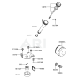 Lubrication Equipment for Kawasaki FT691V Engine