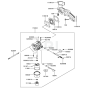 Carburettor for Kawasaki FT691V Engine