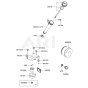 Lubrication Equipment for Kawasaki FX541V Engine