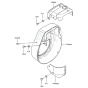 Cooling Equipment for Kawasaki FZ340D Engine