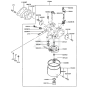 Carburettor for Kawasaki FZ400D Engine