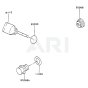 Lubrication Equipment for Kawasaki FZ400D Engine