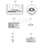 Label for Kawasaki FZ790D Engine