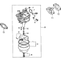Carburetor Assembly 2 for Honda G100 Engines