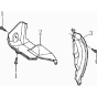 Diversion Assembly for Loncin G120F A Shaft (118C, 3.5hp) Engine