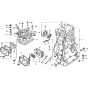 Cylinder Barrel Assembly for Honda G150K1 Engines