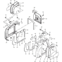 Sponge Case Assemblyfor Makita G1700I Generators