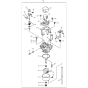 Motor Assemblyfor Makita G2800IS Generators