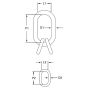 Master Link Assembly Grade 80 Chain - S.W.L. 6.5 Tonne