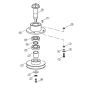 Blade Wheel Assembly  for Stihl/ Viking GB 370.1 S Petrol Shredder