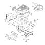 Engine, Drive Assembly  for Stihl/ Viking GB 370.2 S Petrol Shredder