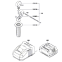 Cordless Rotary Hammer with SDS Plus Assembly-1 for Bosch GBH 18 V-EC