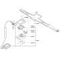 Cordless Blower Assembly-1 for Bosch GBL 860