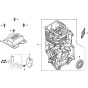 Cylinder Barrel Assembly for Honda GC190A (GCAAA) Engine