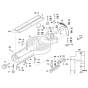 Slide Mitre Saw Assembly for Bosch GCM 12 SDE - Diagram 2