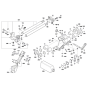 Compound Mitre Saw Assembly for Bosch GCM 350-254 - Diagram 3