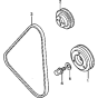 Pulley Assembly for Honda GD1100 (GRA) Engines