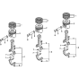 Piston Assembly for Honda GD1250 (GRB) Engines