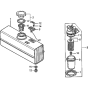 Fuel Tank Assembly for Honda GD1250 (GRB) Engines