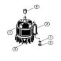 Engine Assembly  for Stihl/ Viking GE 230 Electric Shredders