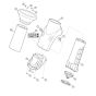 Funnel Assembly  for Stihl/ Viking GE 260.1 Electric Shredders