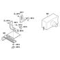 Planer Assembly for Bosch GHO 40-82 C Diagram 2