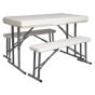 Portable Folding Table & Bench Set Sealey Part No. GL87