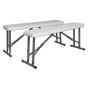 Portable Folding Table & Bench Set Sealey Part No. GL87