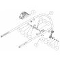 Handle Assembly for OREC GR537PRO (2 Action) Mower