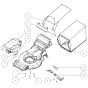 Blade, Catcher Assembly for OREC GR538 Mower