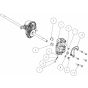 Transmission Assembly -2 for OREC GR538 Mower