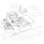 Frame Assembly -6 for OREC GR703A Mower