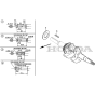 Crankshaft Assembly for Honda GS190A (GCACA) Engines