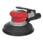 Air Palm Random Orbital Sander Dia.150mm Dust-Free Sealey Part No. GSA05