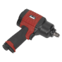 Composite Air Impact Wrench 1/2"Sq Drive Twin Hammer Sealey Part No. GSA6002