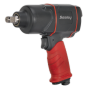 Composite Air Impact Wrench 1/2"Sq Drive Twin Hammer Sealey Part No. GSA6006