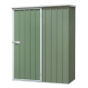 Galvanized Steel Shed Green 1.5 x 0.8 x 1.9mtr Sealey Part No. GSS1508G