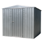 Galvanized Steel Shed 2.3 x 2.3 x 1.9mtr Sealey Part No. GSS2323