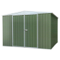 Galvanized Steel Shed Green 3 x 3 x 2mtr Sealey Part No. GSS3030G