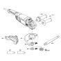 Main Assembly-1 for Bosch GWS 22-230 P (3 601 HC1 174) Angle Grinder