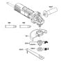 Main Assembly-1 for Bosch GWS 750 (3 601 C94 261) Angle Grinders