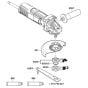 Main Assembly-1 for Bosch GWS 9-115 S (3 601 C96 171) Angle Grinders