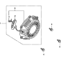 Recoil Starter Assembly for Honda GX100U (GCAGK) Engines