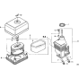 Air Cleaner Assembly for Honda GX160K1 (GDAA) Engines