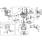 Carburetor Assembly for Honda GX200 GDAB Engines