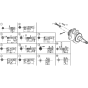 Crankshaft Assembly for Honda GX200T Engines