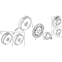 Flywheel Assembly for Honda GX200U Engines